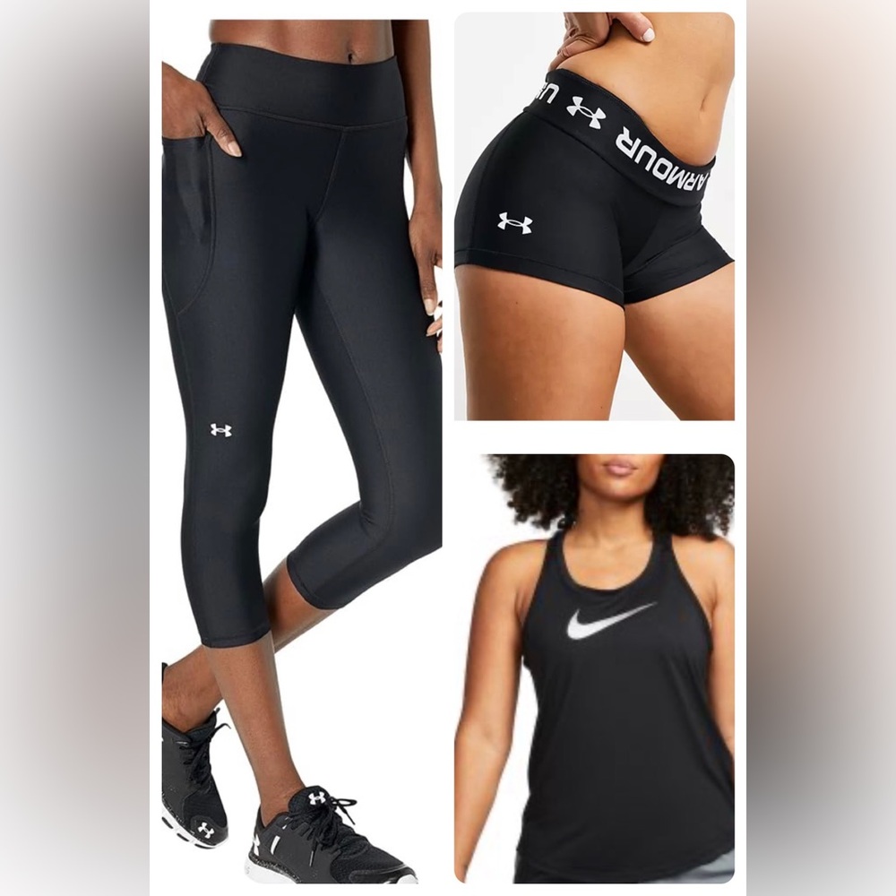 Training/ Workout Trio! Nike and Under Armour